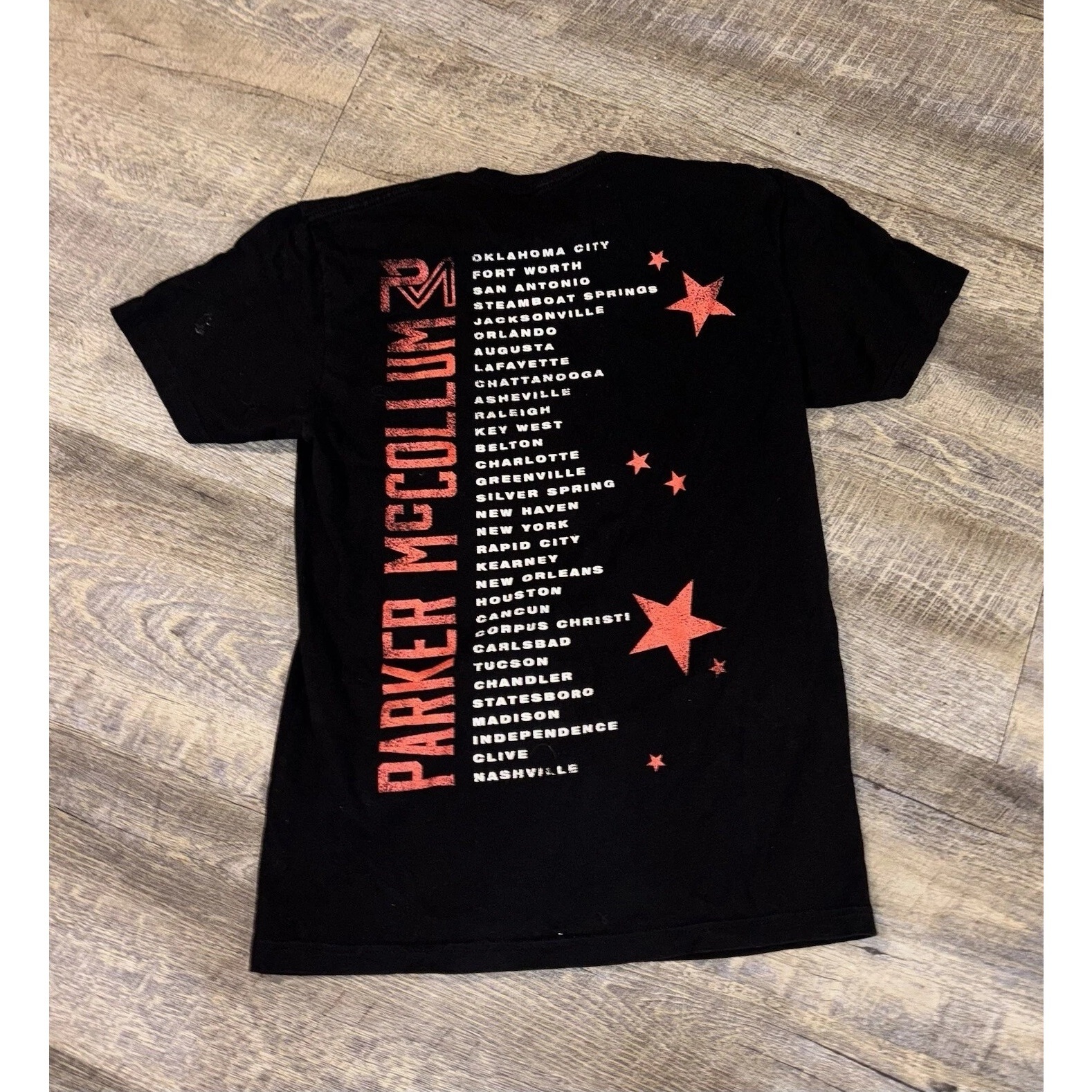 Parker Mccollum Country Music Artist Band Tour Concert Tee